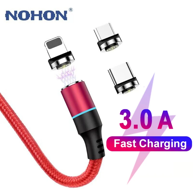 Magnetic Micro USB Type C Cable For iPhone Samsung Android 3A Fast Charging Data Wire Cord 1M 2M USBC TYPEC Mobile Phone Charger
Magnetic Micro USB Type C Cable For iPhone Samsung Android 3A Fast Charging Data Wire Cord 1M 2M USBC TYPEC Mobile Phone Charger