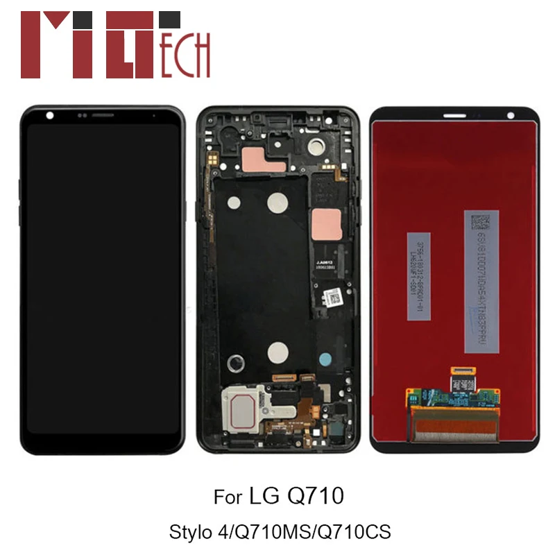 LCD Display For LG Q Stylo 4 Stylo4 Q710 Q710MS Q710CS LCD Touch Screen Digitizer Assembly Replacement Black No/with Frame
LCD Display For LG Q Stylo 4 Stylo4 Q710 Q710MS Q710CS LCD Touch Screen Digitizer Assembly Replacement Black No/with Frame