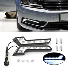 2pcs Super White 6 LED Car 12V Daytime Running Light Driving Fog Lamp L-Shaped Daytime Running Lights
2pcs Super White 6 LED Car 12V Daytime Running Light Driving Fog Lamp L-Shaped Daytime Running Lights