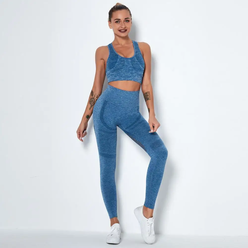 women hollow out Sport Set Fitness Workout Sportswear High Waist Gym leggings Yoga outfits Yoga Set Jogging Bodybuild Tracksuits
women hollow out Sport Set Fitness Workout Sportswear High Waist Gym leggings Yoga outfits Yoga Set Jogging Bodybuild Tracksuits