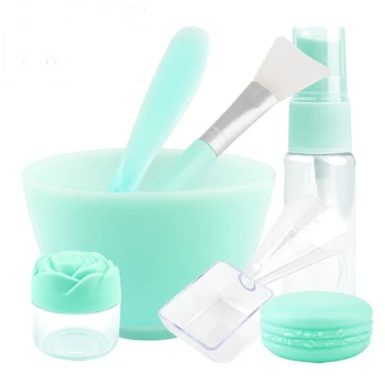 Green 7PC/Set DIY Face Mask Tools Makeup Beauty Brush Spoon Stick Bowl Spray Professional Makeup Brush Cosmetics Silicone Bowl
Green 7PC/Set DIY Face Mask Tools Makeup Beauty Brush Spoon Stick Bowl Spray Professional Makeup Brush Cosmetics Silicone Bowl