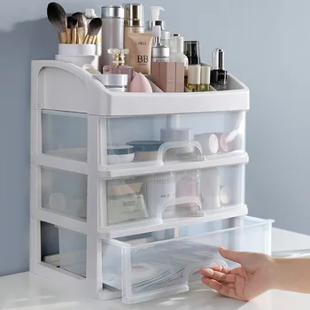 Plastic Cosmetic Drawer Makeup Organizer Storage Box Jewelry Container Multi-layer Make Up Case Makeup Brush Holder Organizers
Plastic Cosmetic Drawer Makeup Organizer Storage Box Jewelry Container Multi-layer Make Up Case Makeup Brush Holder Organizers