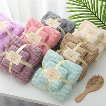 dropshipping 1pc bath towel+1pc face towel set Coral fleece Fast absorbing water beach towels 35*75cm+70*140cm
dropshipping 1pc bath towel+1pc face towel set Coral fleece Fast absorbing water beach towels 35*75cm+70*140cm