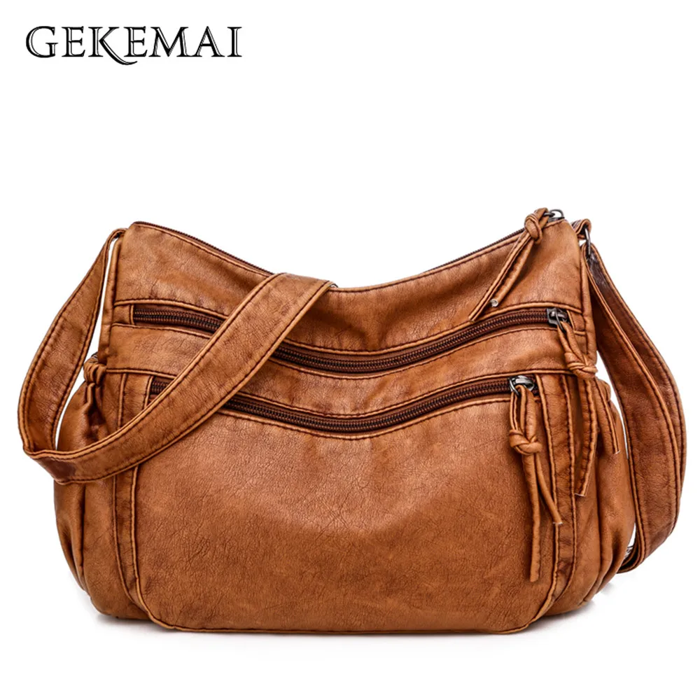 2020 Multi Zipper Women's Bag High Quality PU Leather Ladies Shoulder Bag Luxury Designer Ladies Crossbody Bag Bolsos De Mujer
2020 Multi Zipper Women's Bag High Quality PU Leather Ladies Shoulder Bag Luxury Designer Ladies Crossbody Bag Bolsos De Mujer