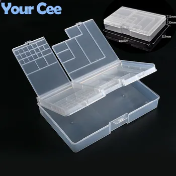 Transparent Plastic Storage Box Double layer Multifunction Small Component Tool Box for Electronic Component
Transparent Plastic Storage Box Double layer Multifunction Small Component Tool Box for Electronic Component