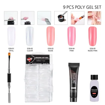 (8PCS/LOT)ROSALIND 15ml Poly Gel Set Semi Permanent Nail Finger Extension Crystal Poly Nail Kit Cured White UV LED gel Varnishes
(8PCS/LOT)ROSALIND 15ml Poly Gel Set Semi Permanent Nail Finger Extension Crystal Poly Nail Kit Cured White UV LED gel Varnishes