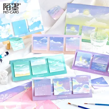 60Sheets/pack Kawaii Cute Dream Cloud Moon Sticky Notes Memo Pad Stationery Agenda Planner School Supplies Bullet Journal n767
60Sheets/pack Kawaii Cute Dream Cloud Moon Sticky Notes Memo Pad Stationery Agenda Planner School Supplies Bullet Journal n767