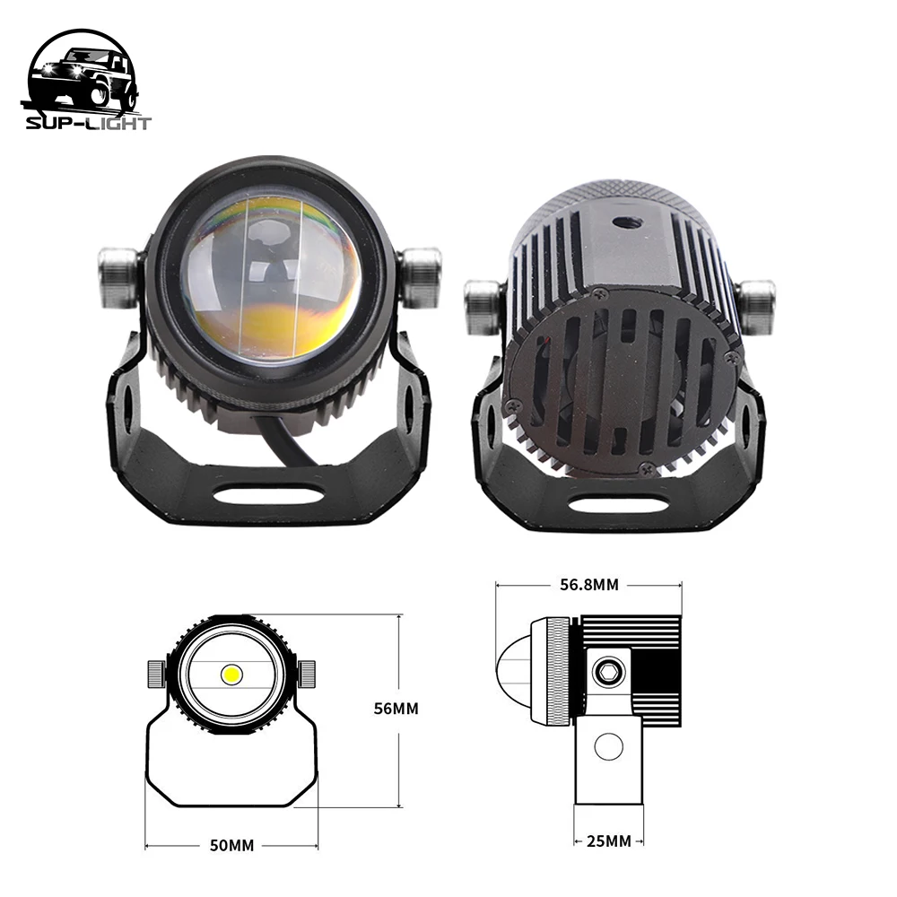 2019 Updated Led Headlight Work Fog Light Dual Color High Beam for BA20D H4 T19 Moto ATV SUV for Jeep Tractor Yacht Truck M1
2019 Updated Led Headlight Work Fog Light Dual Color High Beam for BA20D H4 T19 Moto ATV SUV for Jeep Tractor Yacht Truck M1