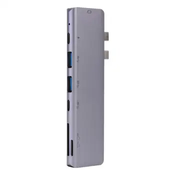 USB 3.1 TF Converter Type C to HDMI 2 USB C 2 USB 3.0 Plug and Play High Definition Television Camera Memory Card Adapter
USB 3.1 TF Converter Type C to HDMI 2 USB C 2 USB 3.0 Plug and Play High Definition Television Camera Memory Card Adapter