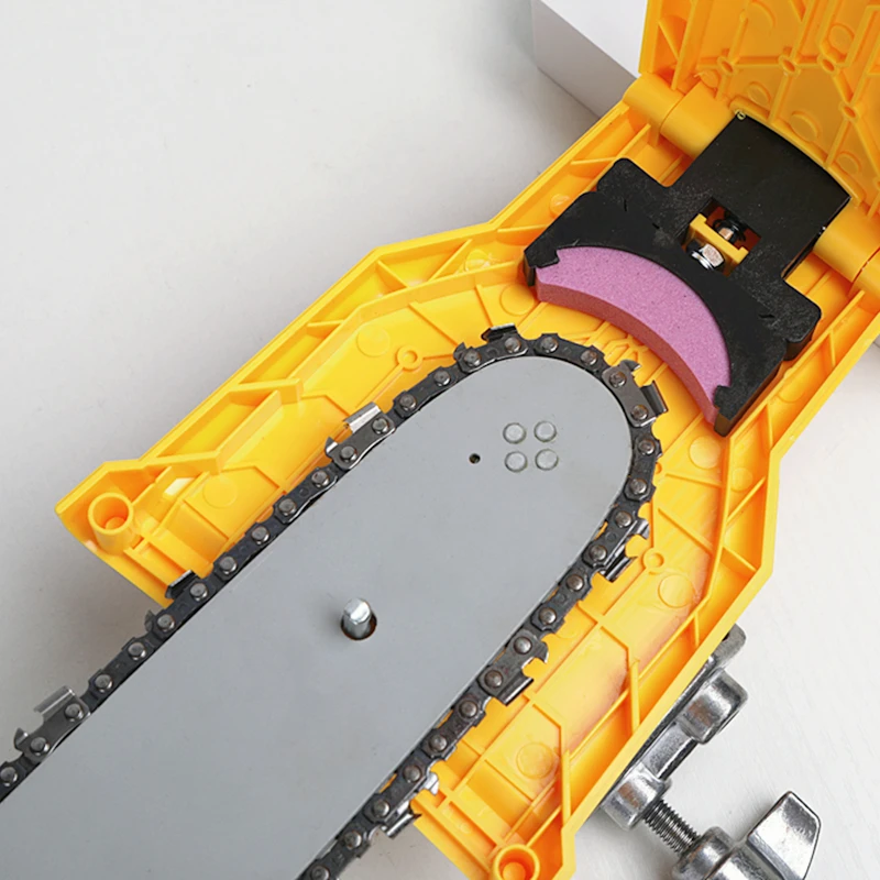 Chainsaw Teeth Sharpener Sharpens Portable Durable Easy Power Sharp Bar-Mount Fast Grinding Chainsaw Chain Sharpener Tool
Chainsaw Teeth Sharpener Sharpens Portable Durable Easy Power Sharp Bar-Mount Fast Grinding Chainsaw Chain Sharpener Tool
