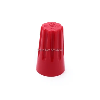 100PCS/LOT P6 Red Electrical Wire Connection Screw Twist Connector Cap Nut-Spring-Cap Terminal Screw-Twist-Connector
100PCS/LOT P6 Red Electrical Wire Connection Screw Twist Connector Cap Nut-Spring-Cap Terminal Screw-Twist-Connector