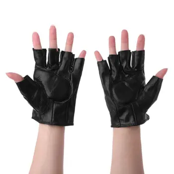 New Men's Leather Gloves Half Finger Fingerless Stage Sports Cycling Driving
New Men's Leather Gloves Half Finger Fingerless Stage Sports Cycling Driving