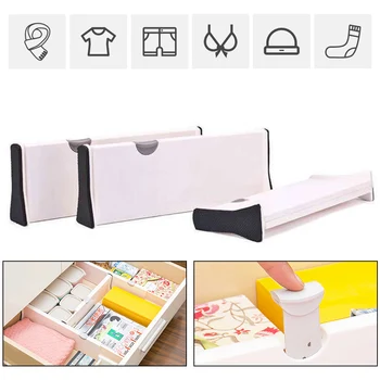 Drawer Dividers Organizer Adjustable Extendable 11"-17" Multi-functional Divider for Bedroom Cabinet Wardrobe Storage
Drawer Dividers Organizer Adjustable Extendable 11"-17" Multi-functional Divider for Bedroom Cabinet Wardrobe Storage