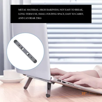 Mini Laptop Stand for Home Office Notebook Computer Portable Support Metal Cooling Laptop Stand for Macbook Pro Air
Mini Laptop Stand for Home Office Notebook Computer Portable Support Metal Cooling Laptop Stand for Macbook Pro Air
