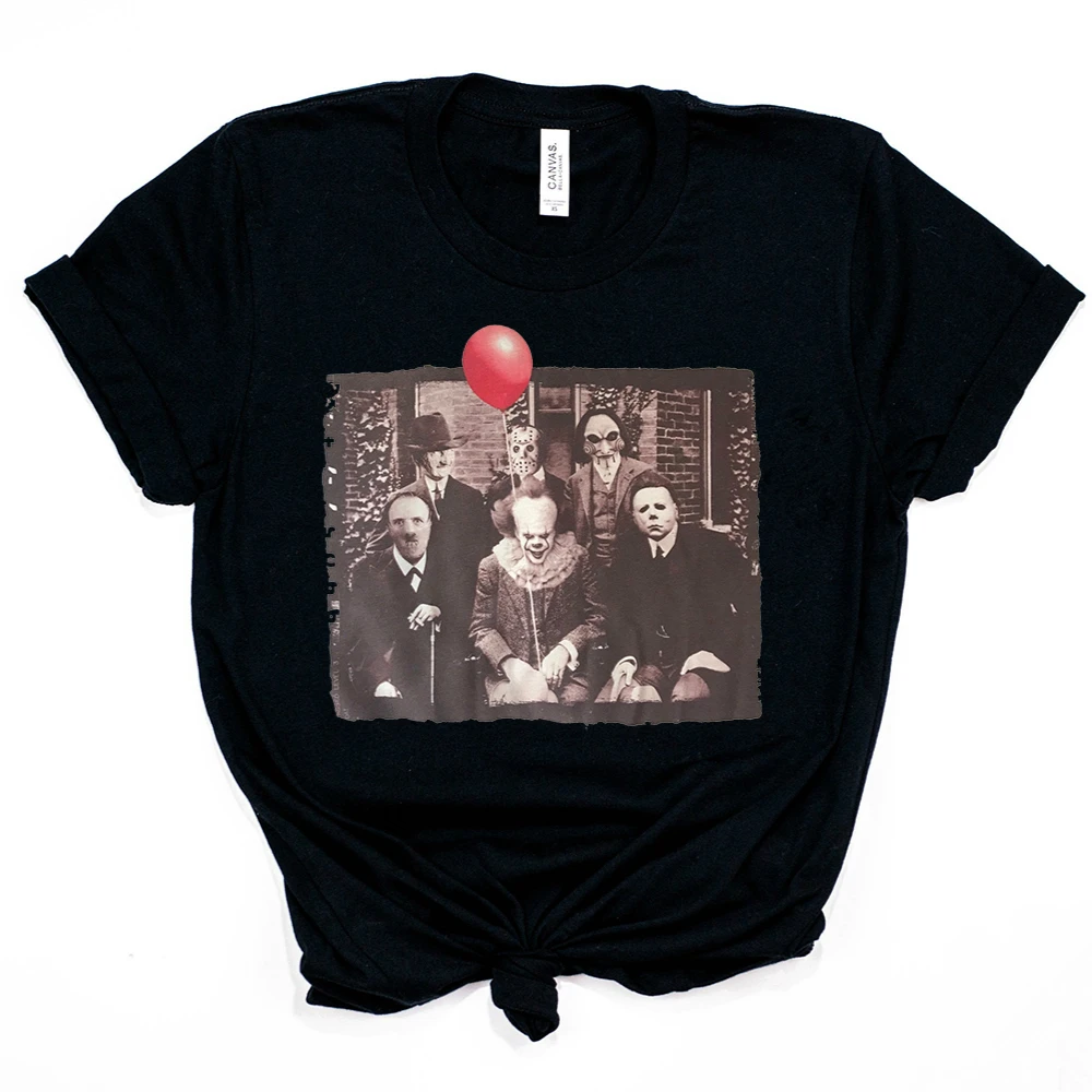2019 Horror Movie Character Shirt Funny Pennywise Spooky Clown Jason Freddy Squad Graphic Tees Halloween Shirt Hipster Tees
2019 Horror Movie Character Shirt Funny Pennywise Spooky Clown Jason Freddy Squad Graphic Tees Halloween Shirt Hipster Tees