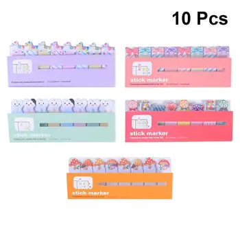 10pcs Note Paper Cute Catoon Mini Self-Stick Notes Post Memo Note Paper for Home Office Memo Pad
10pcs Note Paper Cute Catoon Mini Self-Stick Notes Post Memo Note Paper for Home Office Memo Pad