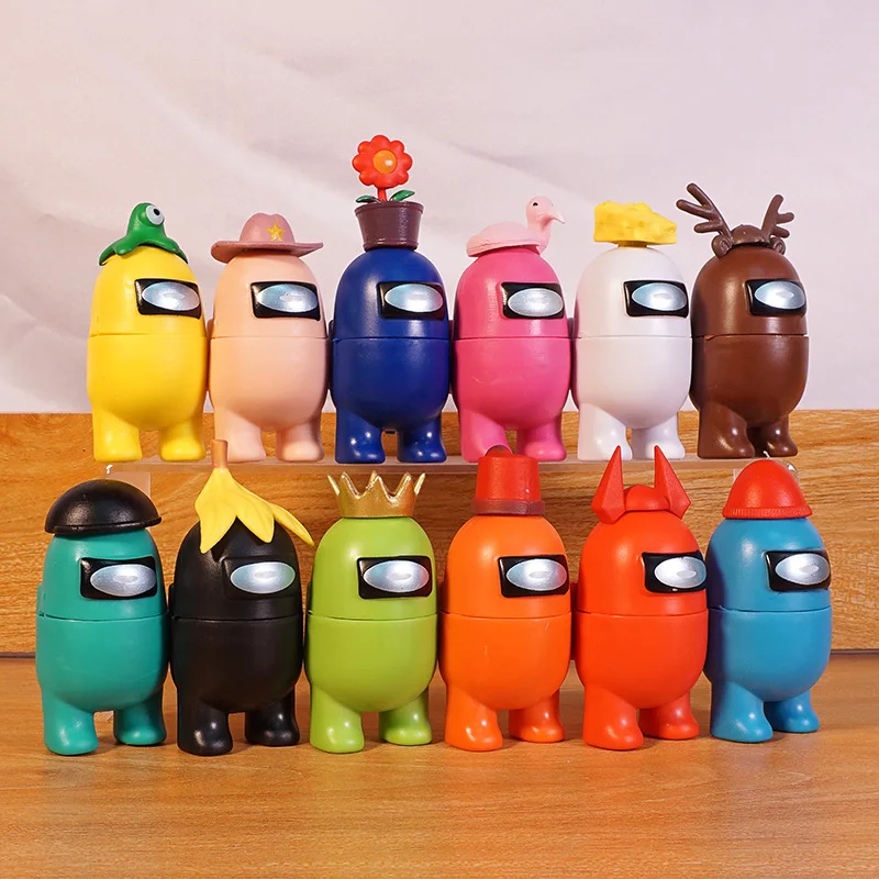 Hot Game Among PVC Action Figures Model Toys Computer Desktop Dolls For Children Gifts Hot Game Among PVC Action Figures Model Toys Computer Desktop Dolls For Children Gifts