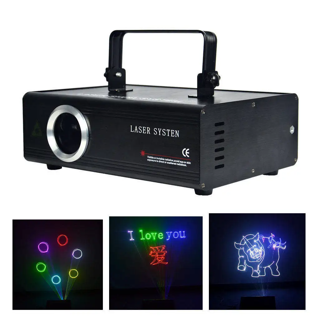 New SD Card ILDA 24CH DMX Kaleidoscope RGB 400mW Laser Animation Projector Stage Lighting PRO DJ Show Scanner Lights C-RGB400
New SD Card ILDA 24CH DMX Kaleidoscope RGB 400mW Laser Animation Projector Stage Lighting PRO DJ Show Scanner Lights C-RGB400
