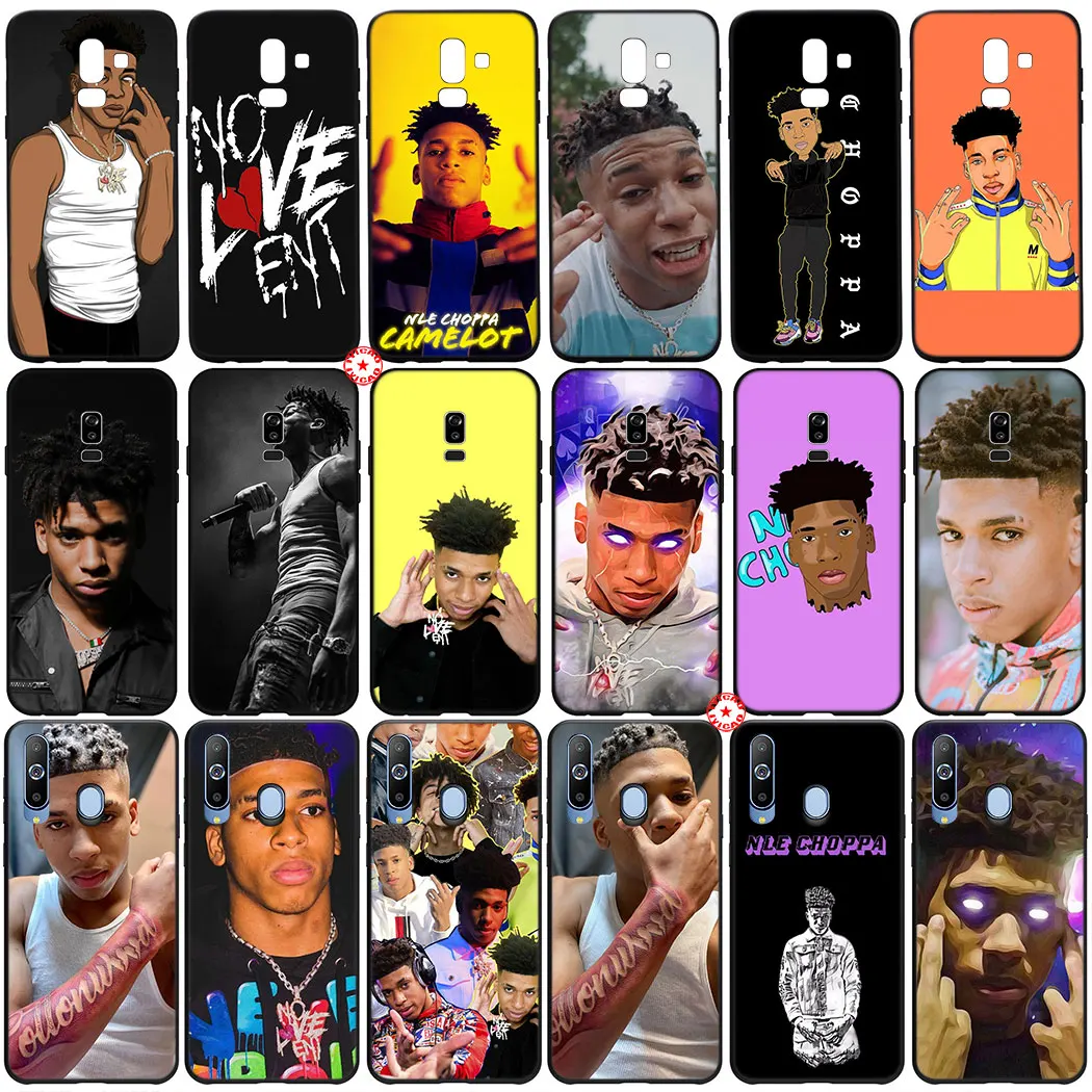 Y54 NLE Choppa Мягкий силиконовый чехол для Samsung Galaxy M30 M20 M10 A6 J4 J6 Plus Core A7 A8 A9 J7 Duo J8|Бамперы|