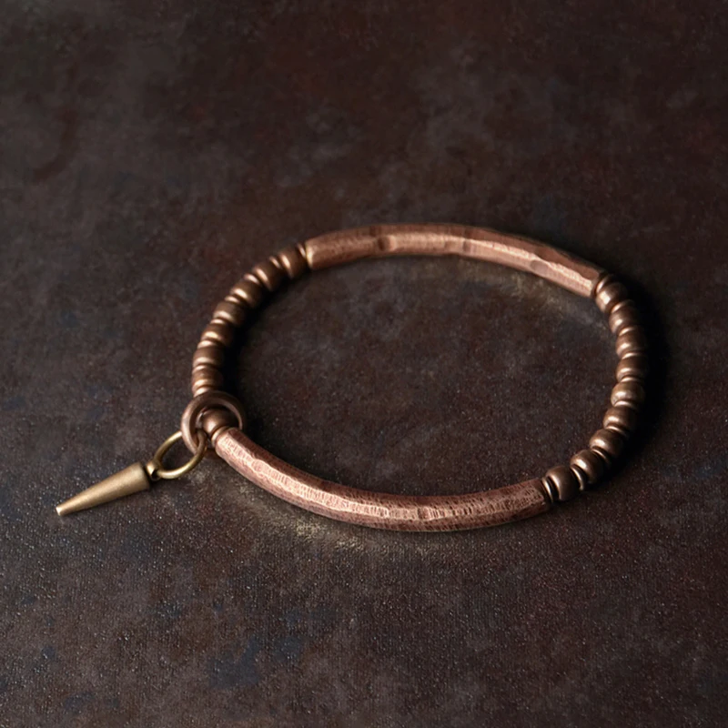 Viking Hammered Pure Copper Bracelet Retro Processed Oxidized Street Rock Style Metal Vajar Unisex Mens Womens Gift Jewelry
Viking Hammered Pure Copper Bracelet Retro Processed Oxidized Street Rock Style Metal Vajar Unisex Mens Womens Gift Jewelry