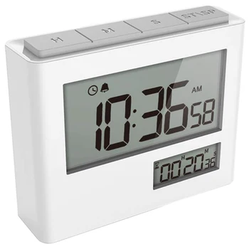 Multifunction Kitchen Timer,Dual Screen Alarm Clock, Magnetic Countdown Interval Timer Gym Workout Timer,Stopwatch,Management To
Multifunction Kitchen Timer,Dual Screen Alarm Clock, Magnetic Countdown Interval Timer Gym Workout Timer,Stopwatch,Management To