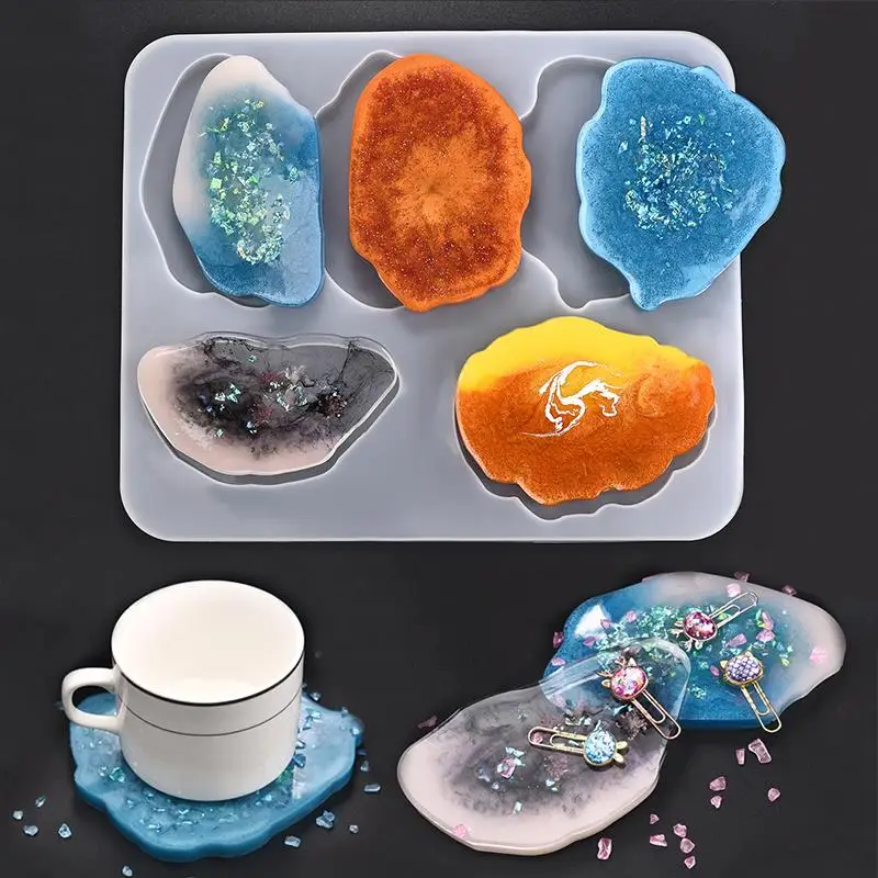 Silicone Coaster Molds Resin Jewelry UV Epoxy Pressed Flower Irregular Cloud Shape Molds For Jewelry Making Tools DIY Craft
Silicone Coaster Molds Resin Jewelry UV Epoxy Pressed Flower Irregular Cloud Shape Molds For Jewelry Making Tools DIY Craft