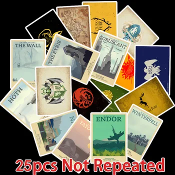 25 Pcs/Lot Custom Stickers Papelaria Game of Thrones landscape Stationery Sticker Waterproof Removable Not repeated TZ118D
25 Pcs/Lot Custom Stickers Papelaria Game of Thrones landscape Stationery Sticker Waterproof Removable Not repeated TZ118D