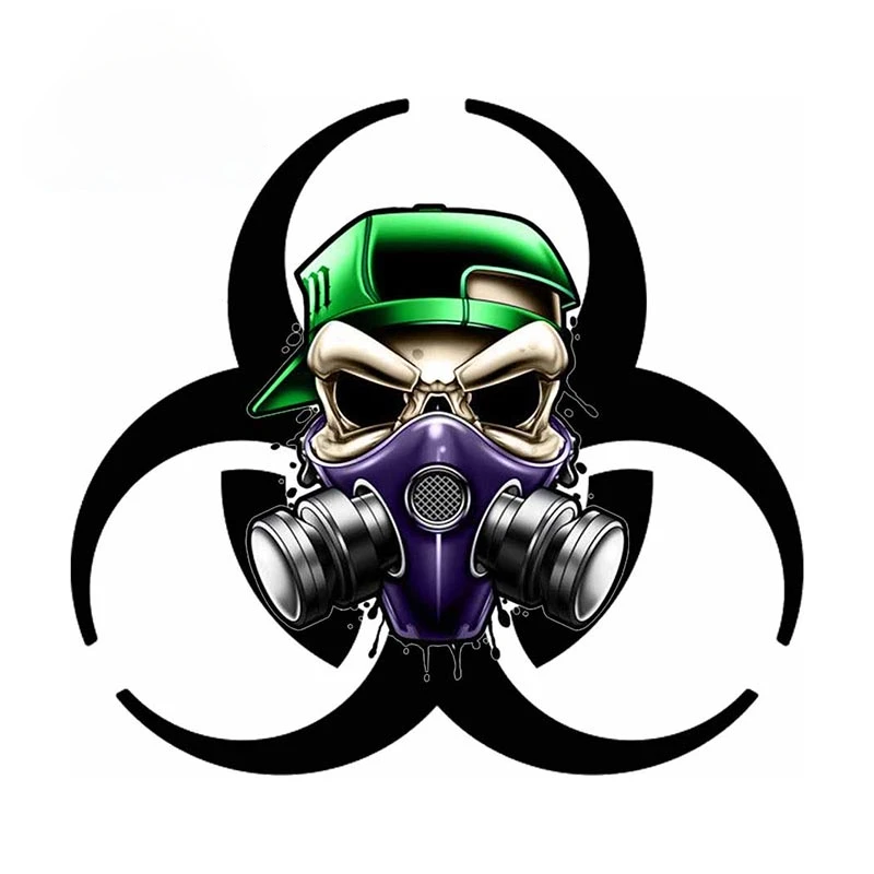 Biochemical Gas Mask Decal Funny Colorful Car Sticker and Decal SUV 4X4 Window Bumper Trunk JDM Fine Decal Decoration PVC13x12cm
Biochemical Gas Mask Decal Funny Colorful Car Sticker and Decal SUV 4X4 Window Bumper Trunk JDM Fine Decal Decoration PVC13x12cm