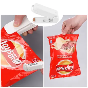 Heat Sealer Plastic Bag Storage Packet Small Sealing Machine Handy Sealer Easy Resealer for Food Snack Kitchen Gadgets Wholesale
Heat Sealer Plastic Bag Storage Packet Small Sealing Machine Handy Sealer Easy Resealer for Food Snack Kitchen Gadgets Wholesale