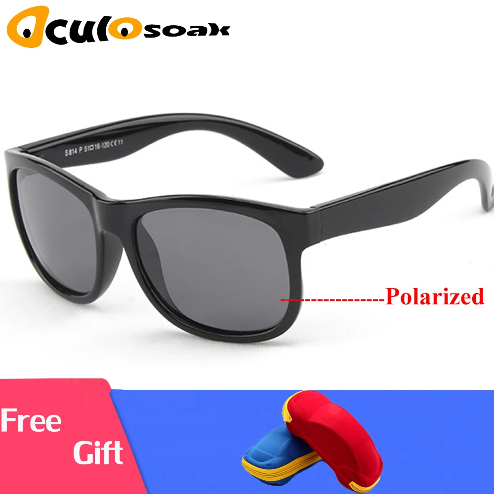 Polarized Kids Sunglasses Children Boys Girls Safety Brand Glasses Flexible Rubber Frame Child Shades Oculos Infantil with case
Polarized Kids Sunglasses Children Boys Girls Safety Brand Glasses Flexible Rubber Frame Child Shades Oculos Infantil with case