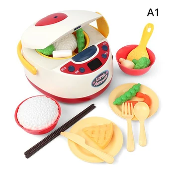 Kids Kitchen Toys Simulation Electric Rice Cooker Interactive Toy Mini Kitchen Food Pretend Play House Role Playing Girls Toys
Kids Kitchen Toys Simulation Electric Rice Cooker Interactive Toy Mini Kitchen Food Pretend Play House Role Playing Girls Toys
