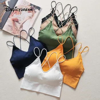 New girl bras With a chest pad sexy cross connection Beautiful back sling Inward convergence suspender Sexy bra
New girl bras With a chest pad sexy cross connection Beautiful back sling Inward convergence suspender Sexy bra