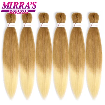Mirra's Mirror Ombre Pre Stretched Braiding Hair Synthetic Crochet Hair Extension Easy Jumbo Braids Hair Hot Water Setting
Mirra's Mirror Ombre Pre Stretched Braiding Hair Synthetic Crochet Hair Extension Easy Jumbo Braids Hair Hot Water Setting