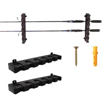 6 Fishing Rod Rack For Fishing Pole Holder Horizontal Vertical Type For Fishing ABS Plastic/EVA Foam Luya Rod Casting
6 Fishing Rod Rack For Fishing Pole Holder Horizontal Vertical Type For Fishing ABS Plastic/EVA Foam Luya Rod Casting