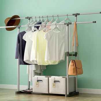 Clothes rack simple clothes rack landing provincial space bedroom home room storage rack for hanging clothes
Clothes rack simple clothes rack landing provincial space bedroom home room storage rack for hanging clothes