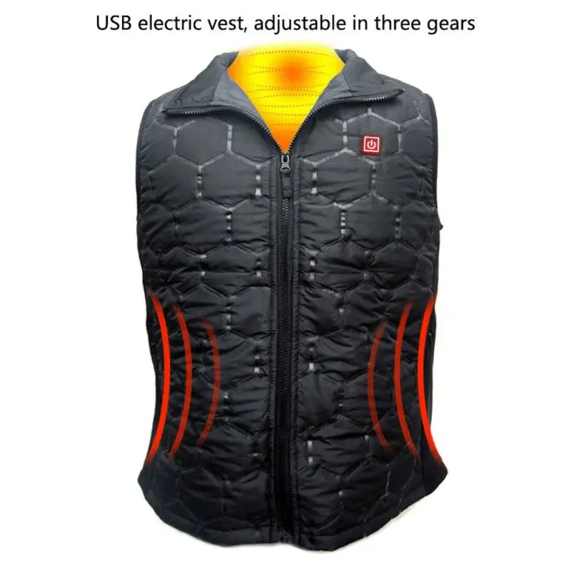 Unisex Heating Suit Winter Warm Electric Vest 5V USB Charging Heating Vest Waterproof Three-speed Temperature Adjustment Vest
Unisex Heating Suit Winter Warm Electric Vest 5V USB Charging Heating Vest Waterproof Three-speed Temperature Adjustment Vest