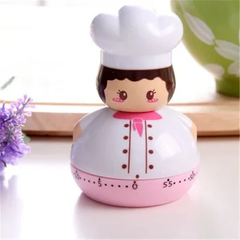 1PCS New Cartoon Mini Chef Cooking Timer Kitchen Decor Plastic Machine Timer 60min Alarm Clock Kitchen Timer Stopwatch Tools
1PCS New Cartoon Mini Chef Cooking Timer Kitchen Decor Plastic Machine Timer 60min Alarm Clock Kitchen Timer Stopwatch Tools