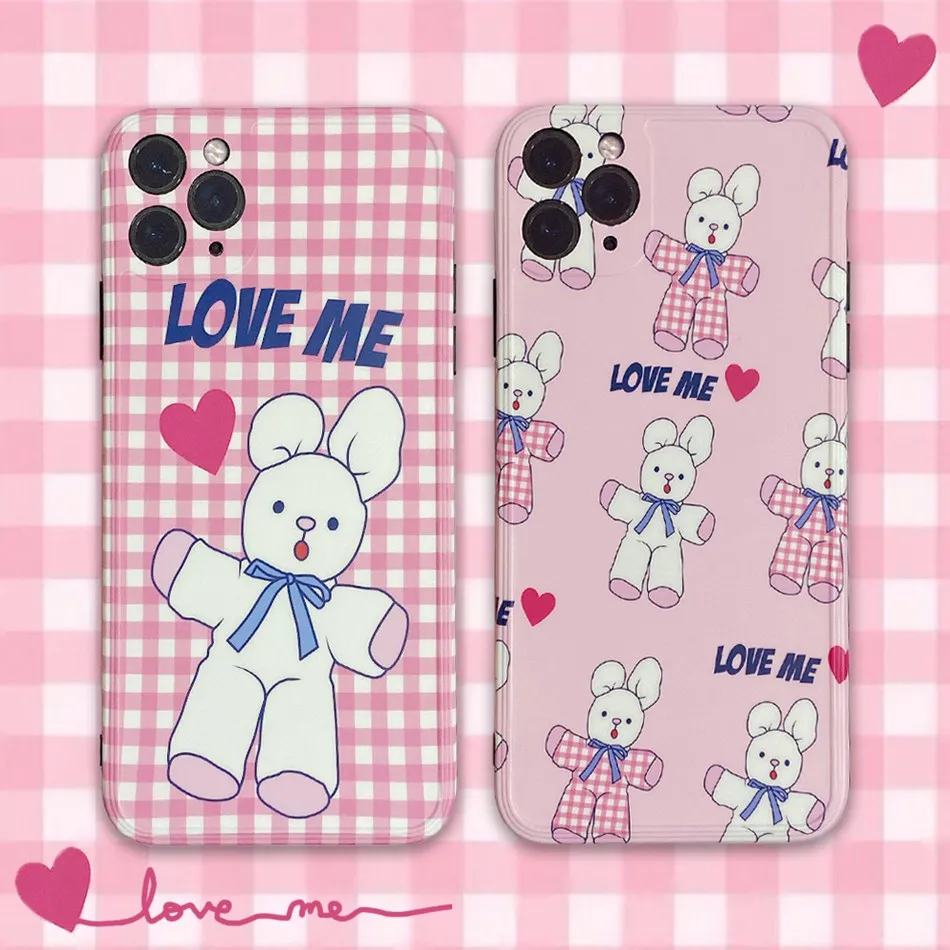 For iPhone 11 Pro XS Max XR X Case Cute Cartoon Puppet Rabbit Pattern Phone Case For iPhone SE 8 7 Plus Soft Shockproof Cover
For iPhone 11 Pro XS Max XR X Case Cute Cartoon Puppet Rabbit Pattern Phone Case For iPhone SE 8 7 Plus Soft Shockproof Cover