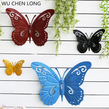 WU CHEN LONG European Style Wall Hanging Balcony Kindergarten Wall Decor Creative Wrought Iron Butterfly Garden Pendant A2186 
WU CHEN LONG European Style Wall Hanging Balcony Kindergarten Wall Decor Creative Wrought Iron Butterfly Garden Pendant A2186