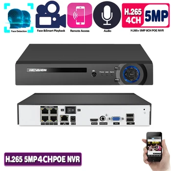 HCVAHDN Face Detection Recognition POE NVR For POE H.265 HD IP Camera system Security H.265 48V 802.3af ONVIF CCTV NVR System
HCVAHDN Face Detection Recognition POE NVR For POE H.265 HD IP Camera system Security H.265 48V 802.3af ONVIF CCTV NVR System