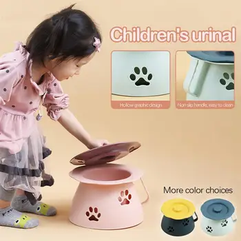 Plastic Urinal Thickened Children's Domestic Bedpan Urinal Pot Toilet Seat Portable Adult Urinal Bottle Spittoon With Lid 
Plastic Urinal Thickened Children's Domestic Bedpan Urinal Pot Toilet Seat Portable Adult Urinal Bottle Spittoon With Lid