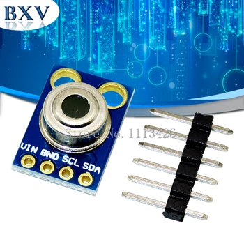 1PCS GY-906 MLX90614 MLX90614ESF non-contact Infrared Temperature Sensor Module bxv IIC Interface IR Sensor Compatible
1PCS GY-906 MLX90614 MLX90614ESF non-contact Infrared Temperature Sensor Module bxv IIC Interface IR Sensor Compatible