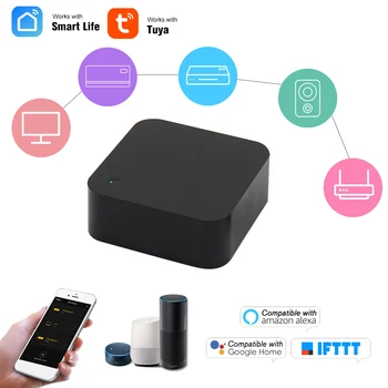 Smart WiFi IR Remote Control WiFi Infrared Universal Remote Controller For TV DVD Tuya for Alexa Google Home IFTTT Voice Control
Smart WiFi IR Remote Control WiFi Infrared Universal Remote Controller For TV DVD Tuya for Alexa Google Home IFTTT Voice Control