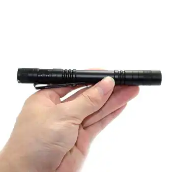 Portable Ultra Bright Q5 Flashlight Lantern Mini Pocket Powerful Waterproof Tactical Pen Clip Lamp Camping Fishing Torch Lamp
Portable Ultra Bright Q5 Flashlight Lantern Mini Pocket Powerful Waterproof Tactical Pen Clip Lamp Camping Fishing Torch Lamp