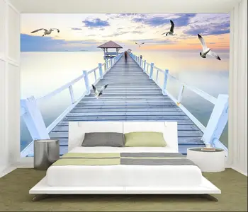 Custom wallpaper mural sea trestle seagull landscape background wall mural home decor living room bedroom 3d wallpaper
Custom wallpaper mural sea trestle seagull landscape background wall mural home decor living room bedroom 3d wallpaper