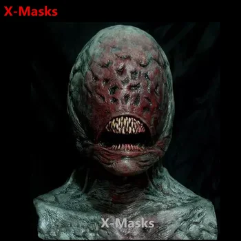 

Alien Predator Mask Halloween Props Latex Realistic Terror Thriller prank Scary Masks Demon Parasite Vampire realista mascara