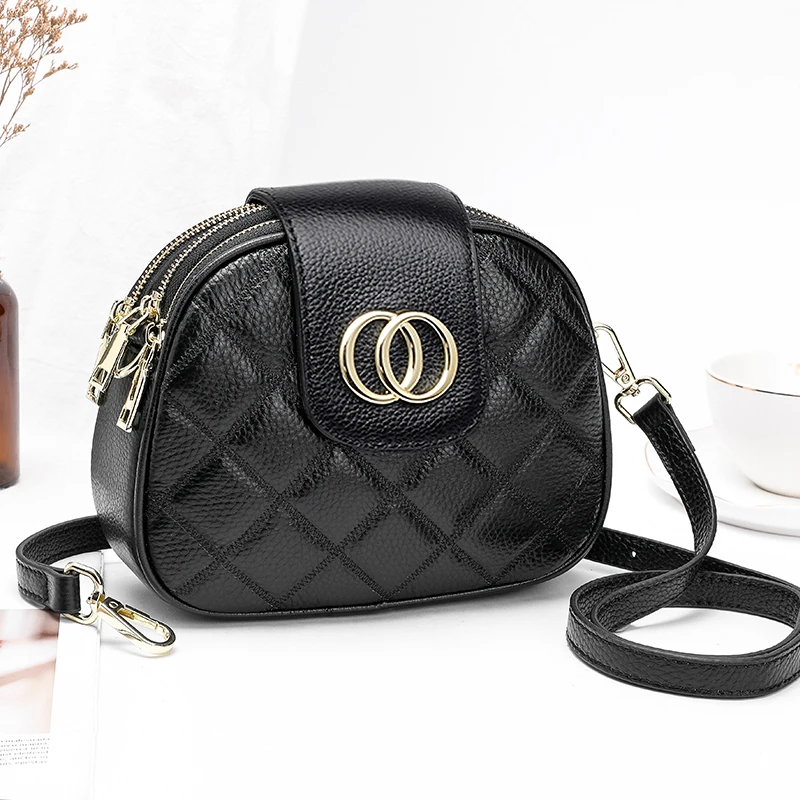 Wmnuo INS Bag Women Small Diamond Lattice Zipper Genuine Leather Bag For Women Style Trend Messenger Bag Purpose Leisure Bag
Wmnuo INS Bag Women Small Diamond Lattice Zipper Genuine Leather Bag For Women Style Trend Messenger Bag Purpose Leisure Bag