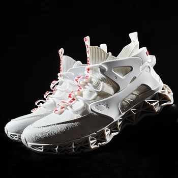 New Trend Blade Running Shoes for Men Good Quality Outdoor Athletic Jogging Sneakers Zapatillas Damping Cushioning Sport Shoes
New Trend Blade Running Shoes for Men Good Quality Outdoor Athletic Jogging Sneakers Zapatillas Damping Cushioning Sport Shoes