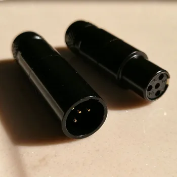 High quality black 1pcs/lot mini xlr 4 pin female Audio Mic connector Mini XLR Connector with Steel Shell 105B 
High quality black 1pcs/lot mini xlr 4 pin female Audio Mic connector Mini XLR Connector with Steel Shell 105B