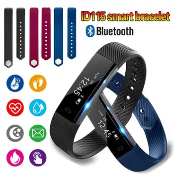 2020 ID115 Bluetooth Smart Strap Bracelet Wristband TPU Smart Watch Heart Rate Monitor Fitness Tracker Waterproof Screen Touch
2020 ID115 Bluetooth Smart Strap Bracelet Wristband TPU Smart Watch Heart Rate Monitor Fitness Tracker Waterproof Screen Touch